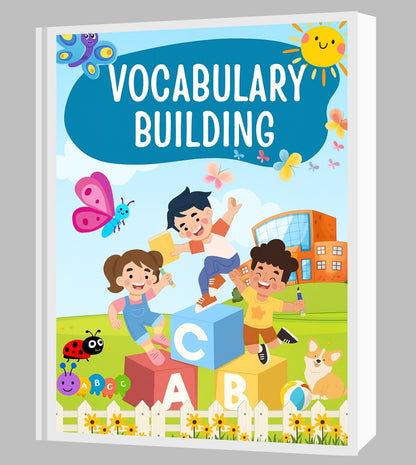 Alphabet Activity Book for Kids – Pre-KG (Age 3+) | Learn Letters, Tracing & Vocabulary | Printable PDF