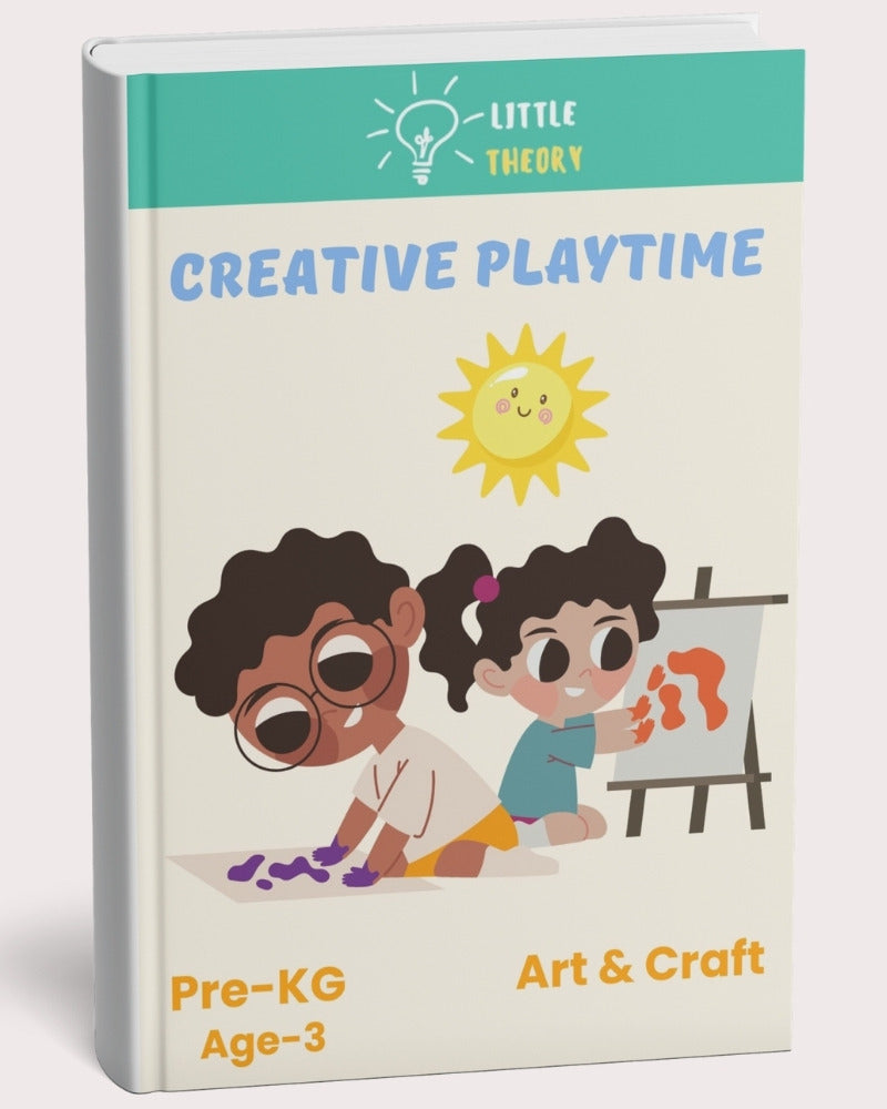 Early Learner Worksheets for Pre-KG (Age 3) – Fun Activities in Phonics, Numbers, GK, Coloring & More | Printable PDF