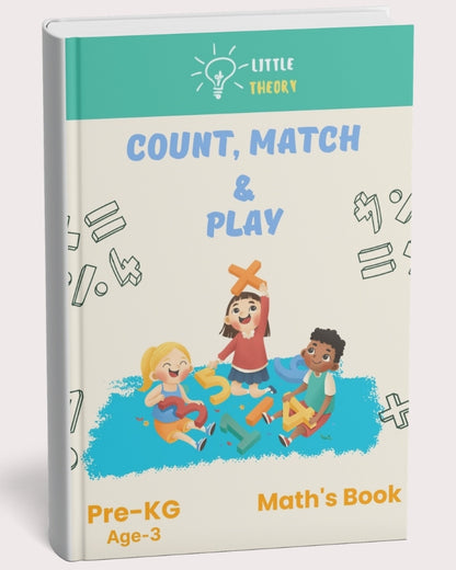 Early Learner Worksheets for Pre-KG (Age 3) – Fun Activities in Phonics, Numbers, GK, Coloring & More | Printable PDF