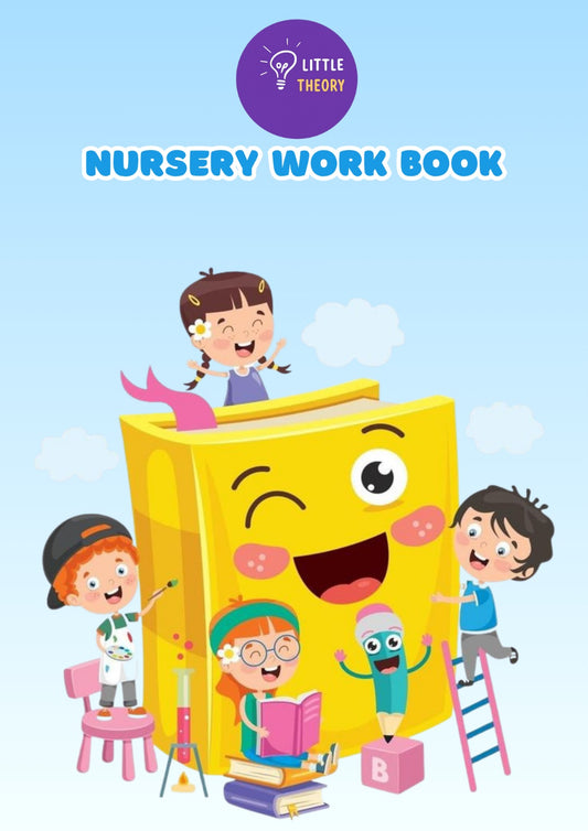 Nursery Workbook (Age 2+) Printable Early Learning + Brain Boosting Workbook for Toddlers | PDF Download
